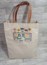 Load image into Gallery viewer, Teachers Inspiration Tote bag