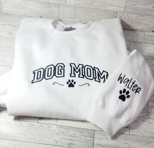 Load image into Gallery viewer, Dog Mom  Sweatshirt, Mom Sweatshirt,