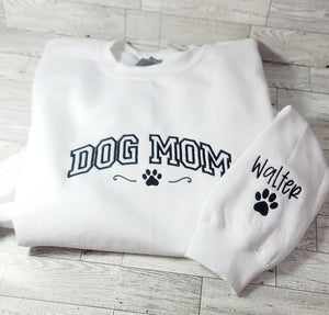 Dog Mom  Sweatshirt, Mom Sweatshirt,