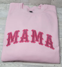 Load image into Gallery viewer, Mama CrewneckSweatshirt, Mom Crewneck sweatshirt,