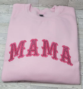 Mama CrewneckSweatshirt, Mom Crewneck sweatshirt,