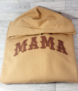 Mama Hooded Sweatshirt, Mom Hooded sweatshirt,