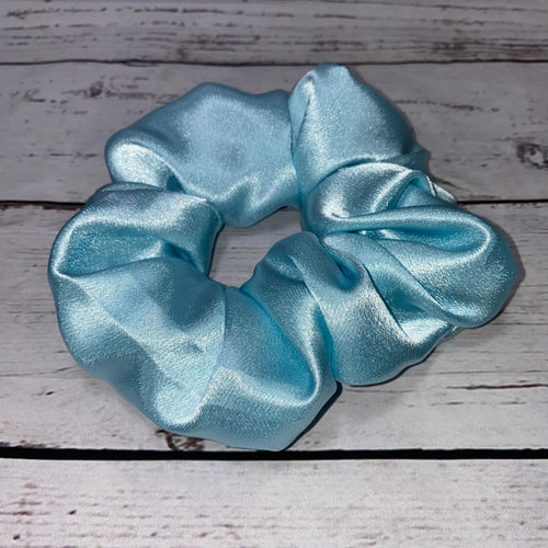 Sky Blue Jumbo Scrunchie