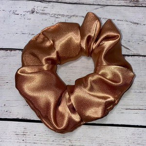 Copper Jumbo Scrunchie