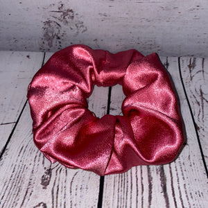 Raspberry Jumbo Scrunchie