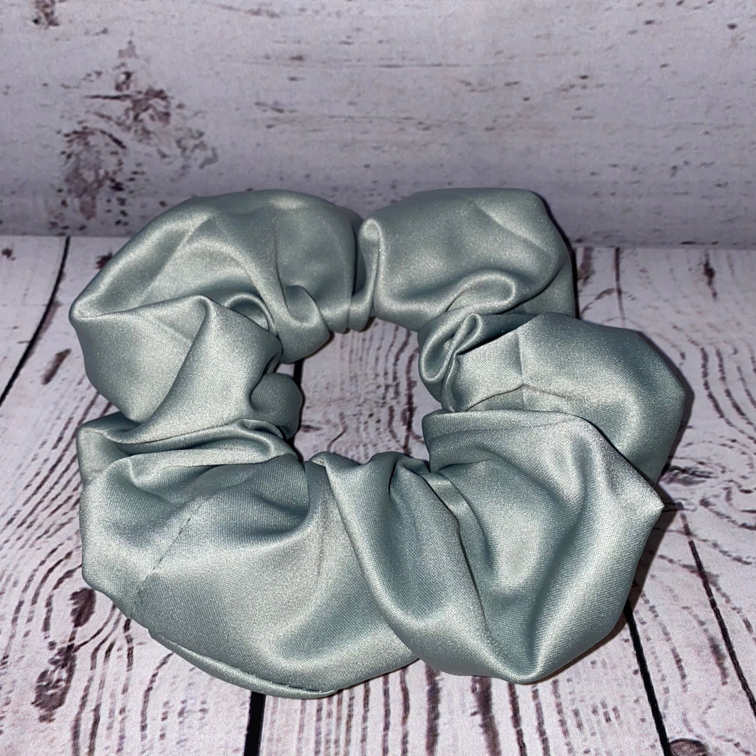 Pistachio Green Jumbo Scrunchie