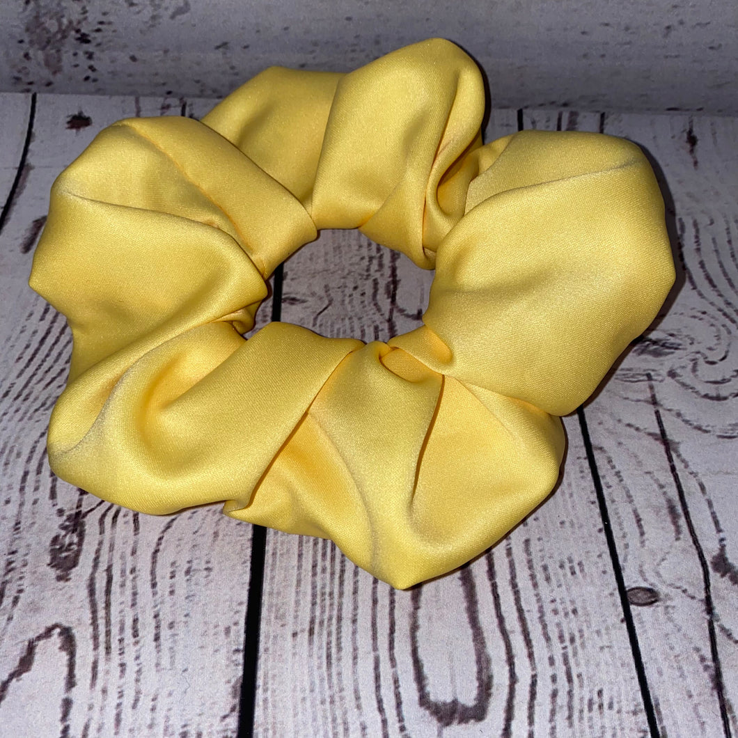 Lemon Jumbo Scrunchie