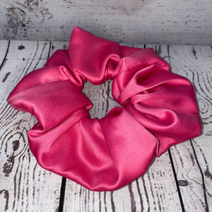 Rose Pink Jumbo Scrunchie