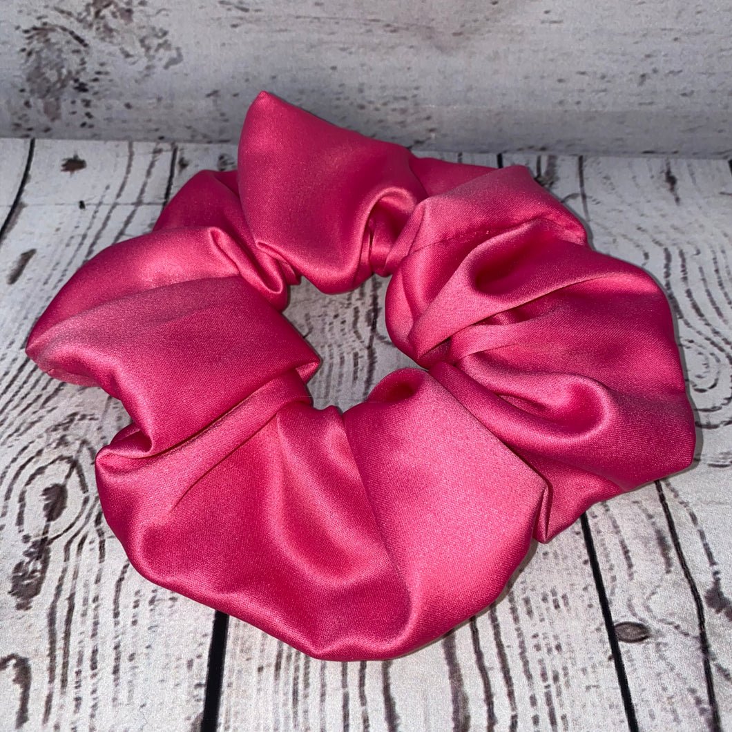 Rose Pink Jumbo Scrunchie