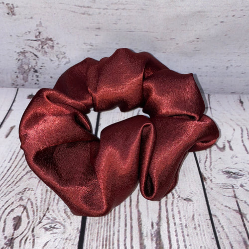 Maroon Jumbo Scrunchie