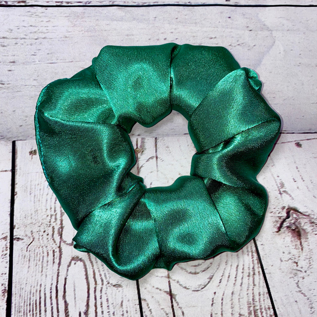 Peacock Green Jumbo Scrunchie