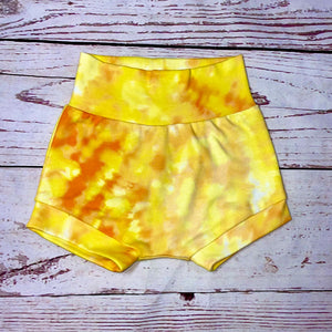 Yellow Tie Dye Bummie