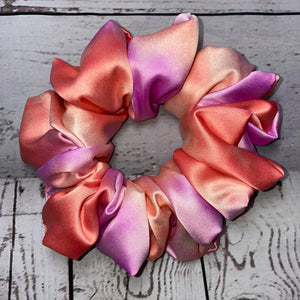 Peach/Orchid Extra Jumbo Scrunchie